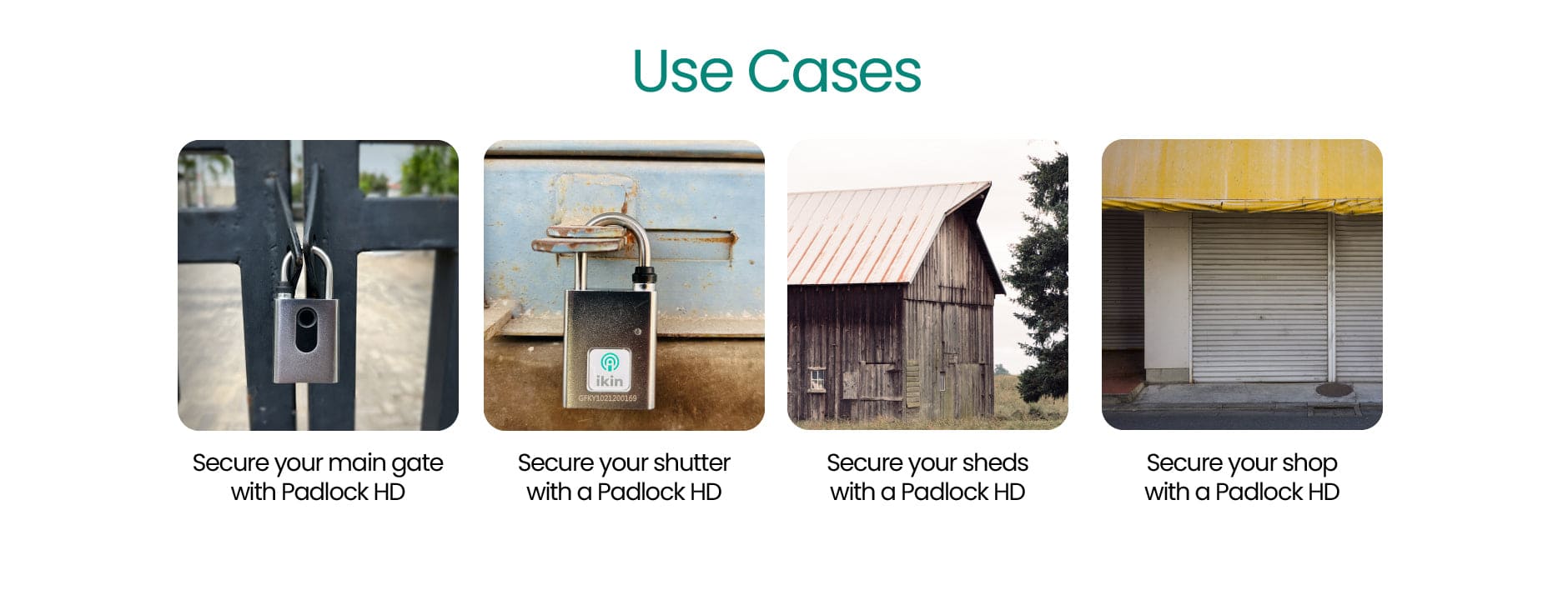 IKIN Padlock HD - Description - Use cases