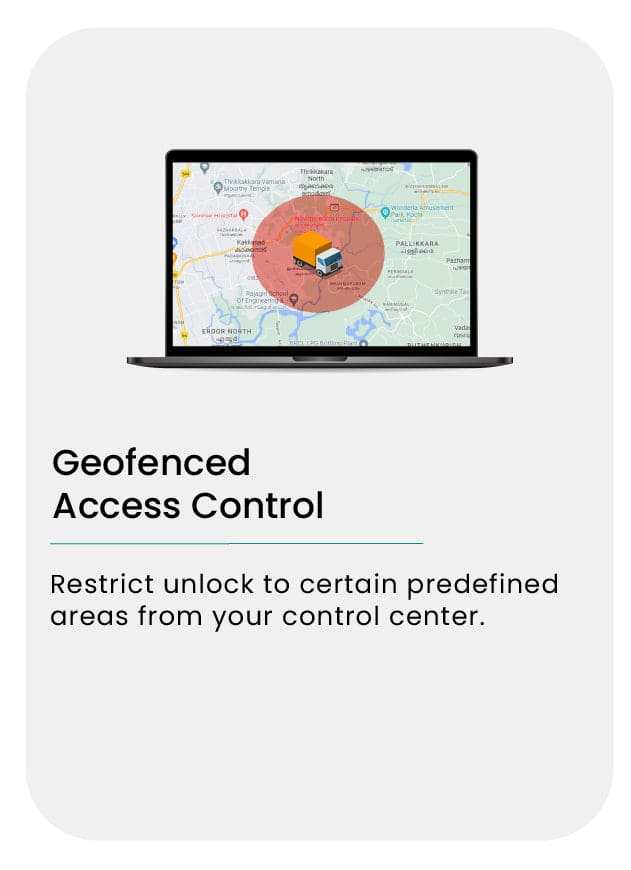 Smart Bolt Seal - Features - geo fence - mobile image