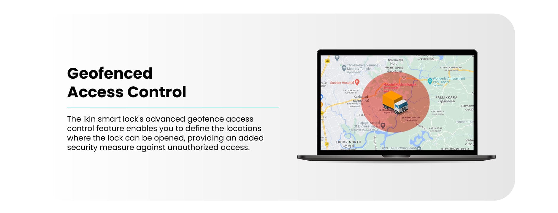 Smart GPS Truck Lock - Geo fence