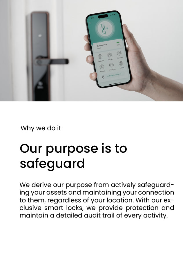 our purpose is to safeguard